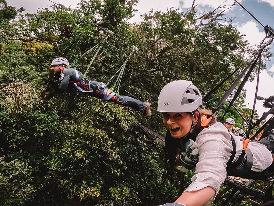 Ziplinen Costa Rica