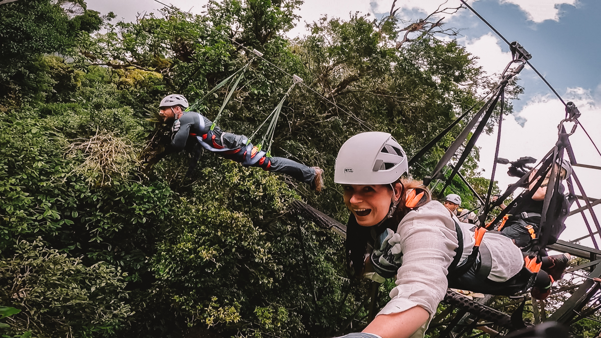 Ziplinen Costa Rica